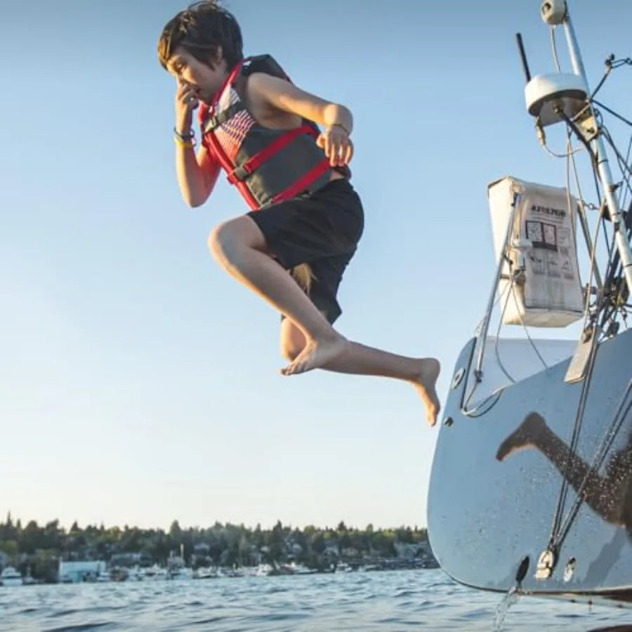 Certified Coast Guard Approved Polyester Youth Life Jacket For Swimming