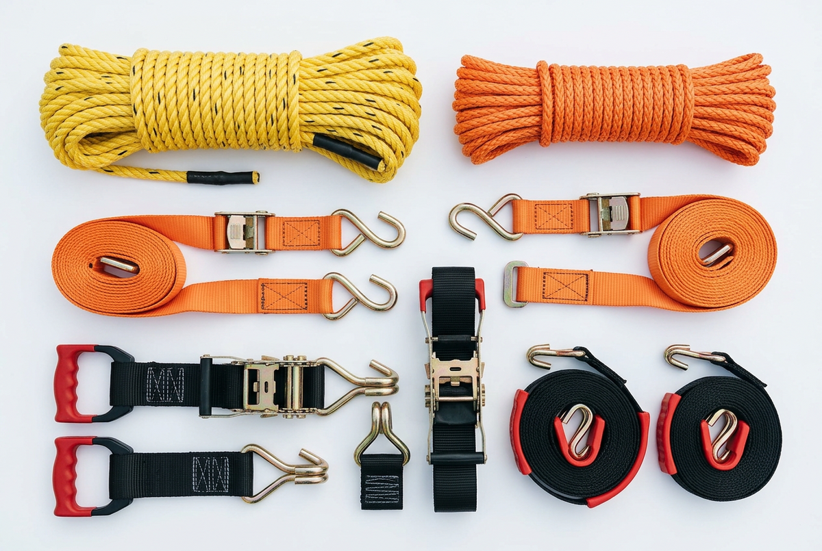 (Q)   TOOLS, ROPES, LINES