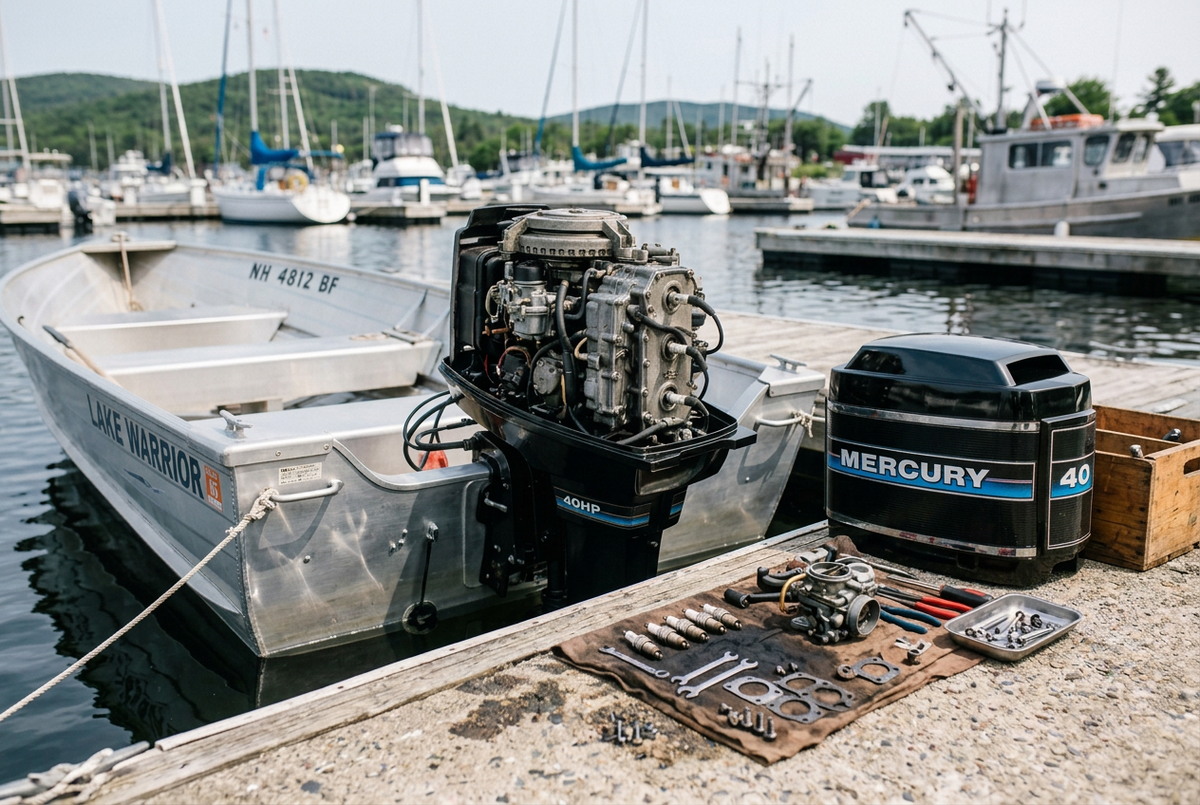 (E)   BOAT &  ENGINE PARTS