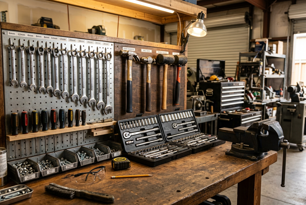 (P)   TOOL SETS, WRENCHES, PLIERS, SCREWDRIVERS