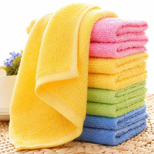 Reusable Bamboo Microfiber Cleaning Cloths For Kitchen Use
