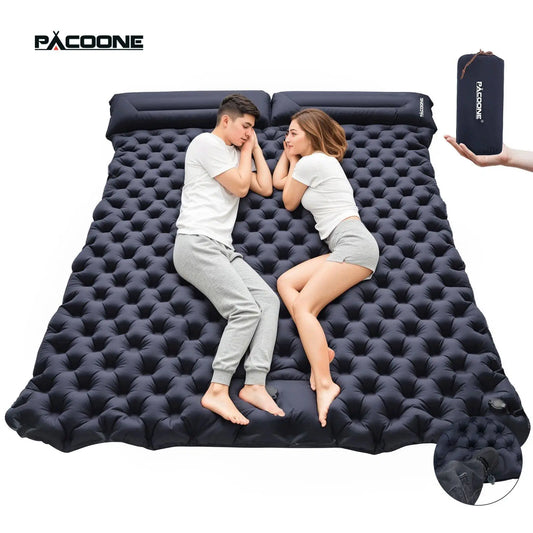 Foldable Inflatable Camping Mattress for Indoor & Outdoor Use