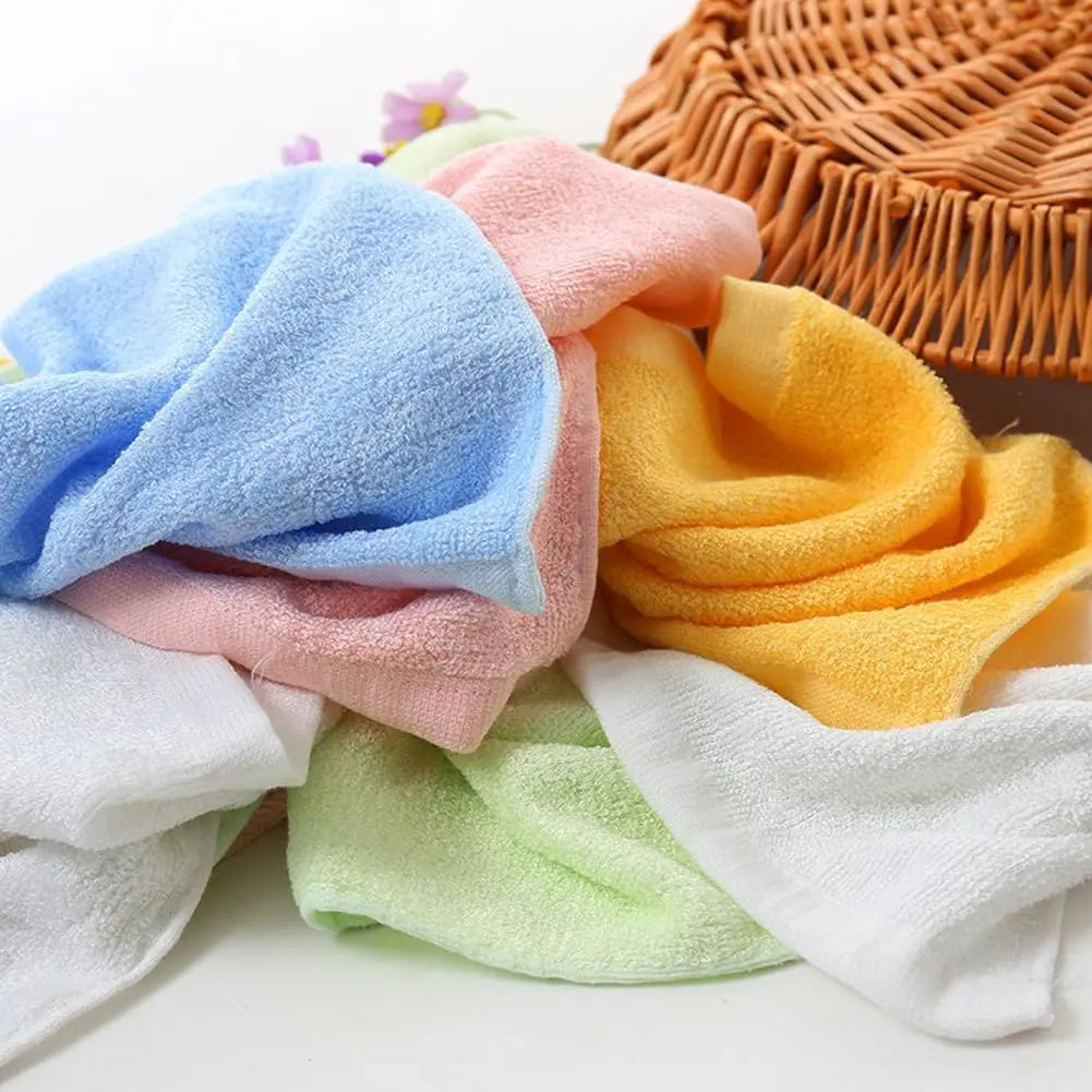 Reusable Bamboo Microfiber Cleaning Cloths For Kitchen Use