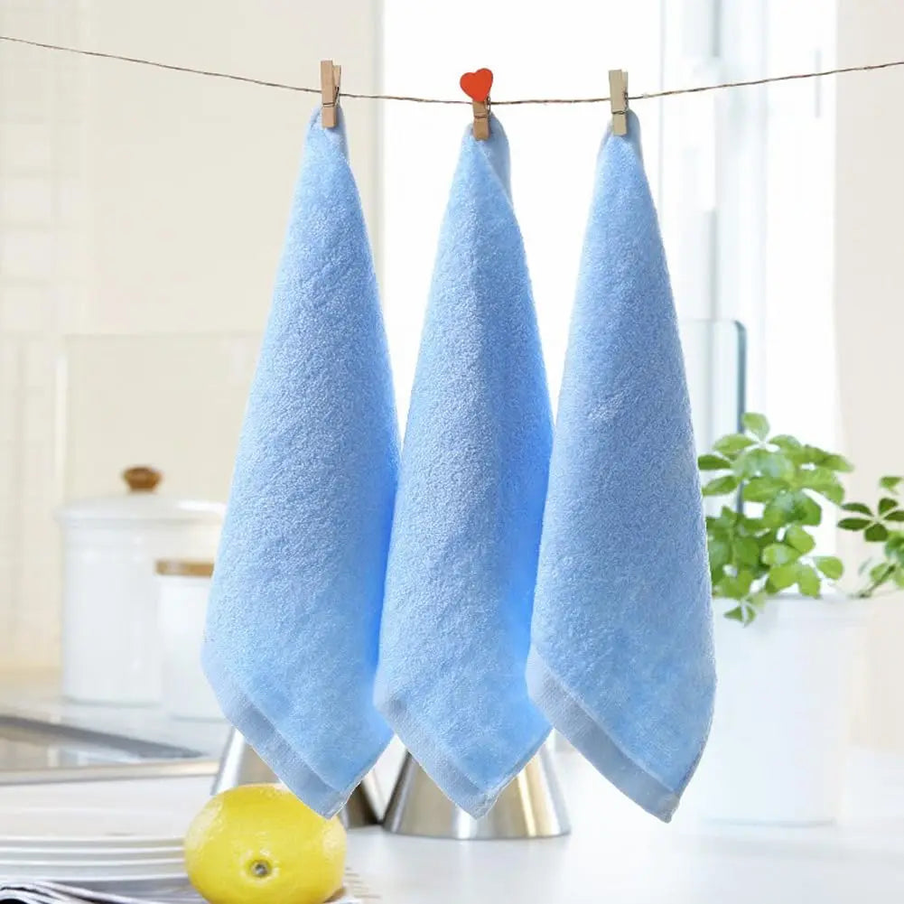 Reusable Bamboo Microfiber Cleaning Cloths For Kitchen Use