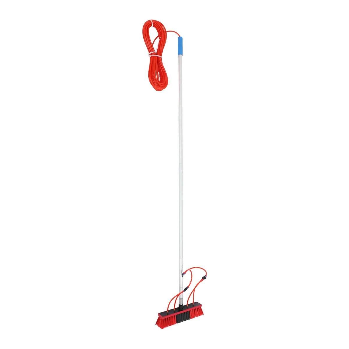Bymaocar Aluminum Adjustable Solar Panel and Window Cleaning Brush Pole
