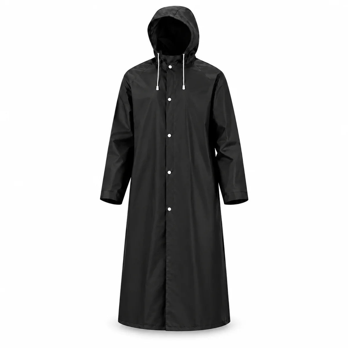 Heavy Duty Waterproof Raincoat with Hood for Men Women Hiking
