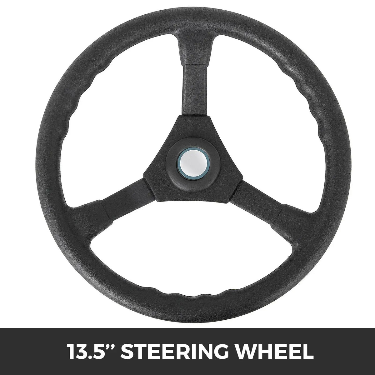 Complete Marine Steering System For Boats Featuring Mechanical Cable