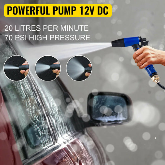 SucceBuy 5.5 GPM 12V Automatic Diaphragm Washdown Pump Kit