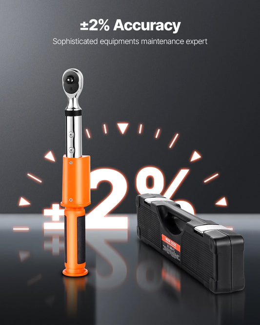 SucceBuy Digital Torque Wrench Featuring Buzzer And LED Indicator
