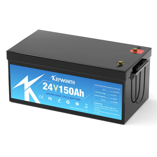 Lithium Iron Phosphate Battery With BMS For RV Solar Storage