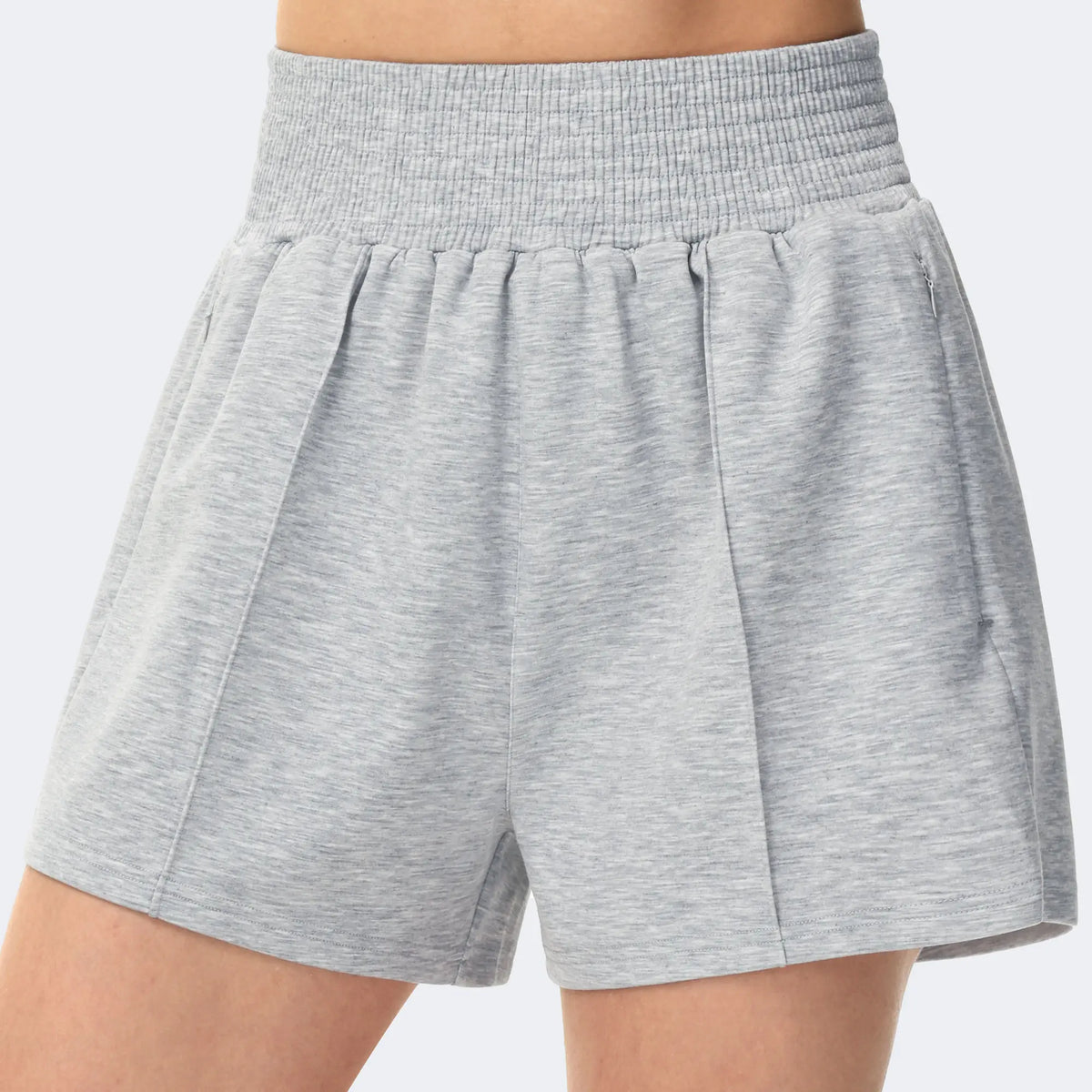 The Gym People Women High Waist Athletic Shorts With Pockets
