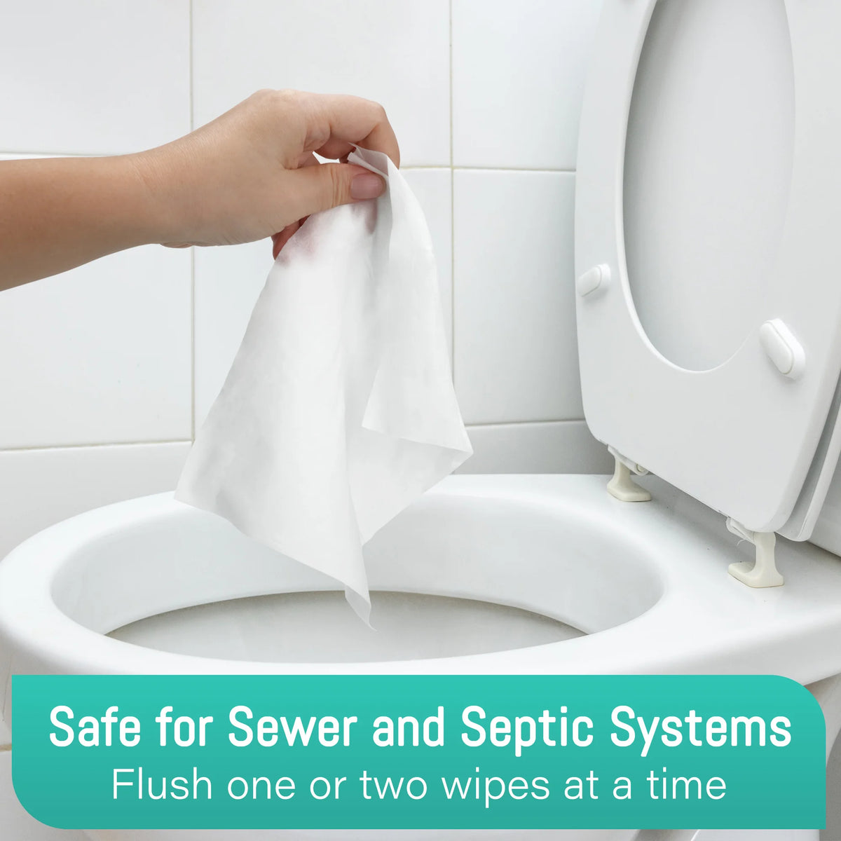 Flushable Thickened Wet Wipes For Personal And Household Cleaning