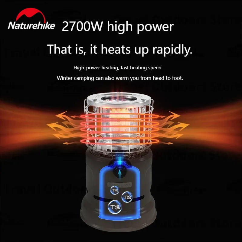Naturehike 2700W Portable Butane Camping Stove Lightweight Outdoor