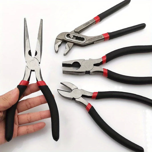4 Piece Professional Chrome Vanadium Wire Stripping Crimping Pliers
