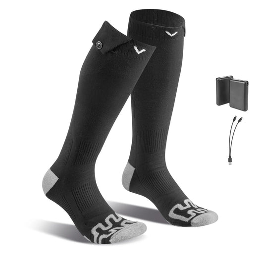 SucceBuy Rechargeable Heated Socks With Four Adjustable Levels