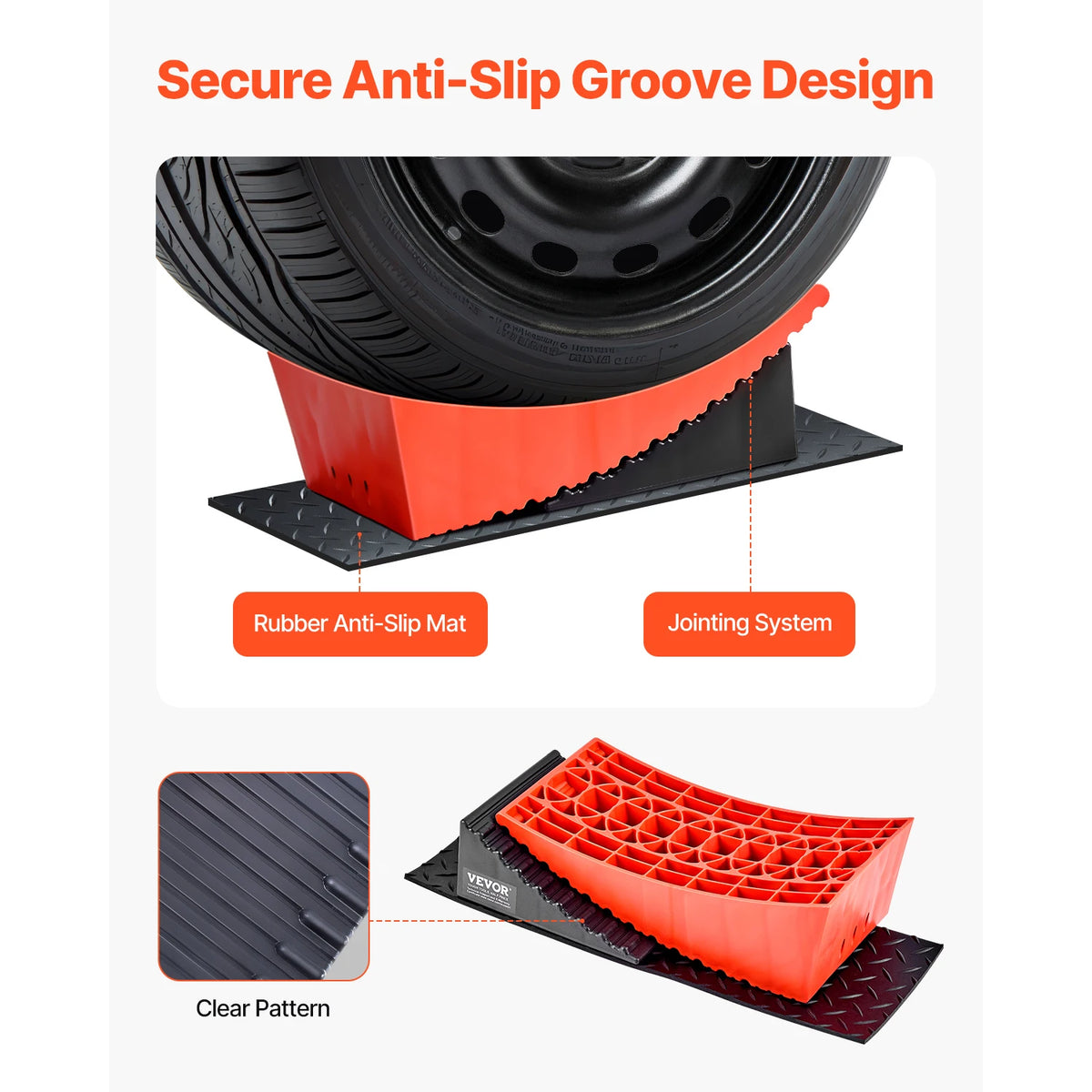 SucceBuy Curved RV Camper Leveler Kit With Carry Bag