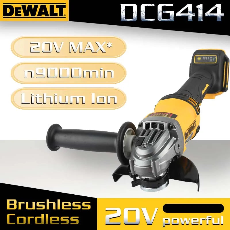 Professional DeWalt 18V Max XR Brushless Angle Grinder