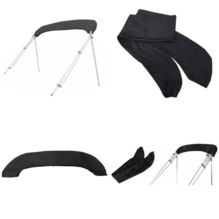 Heavy Duty Waterproof Canvas Bimini Top Storage Cover