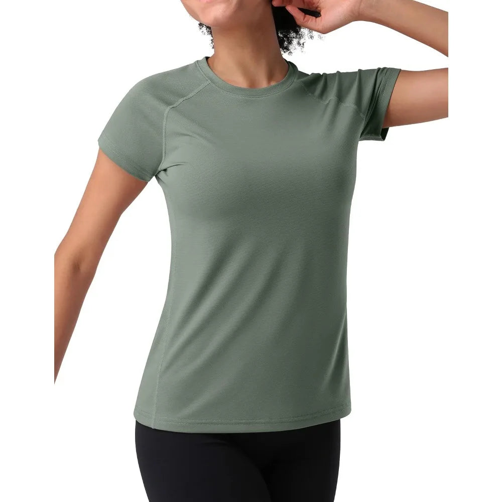 Pioneer Camp Womens Quick Dry Moisture Wicking Gym Athletic Top