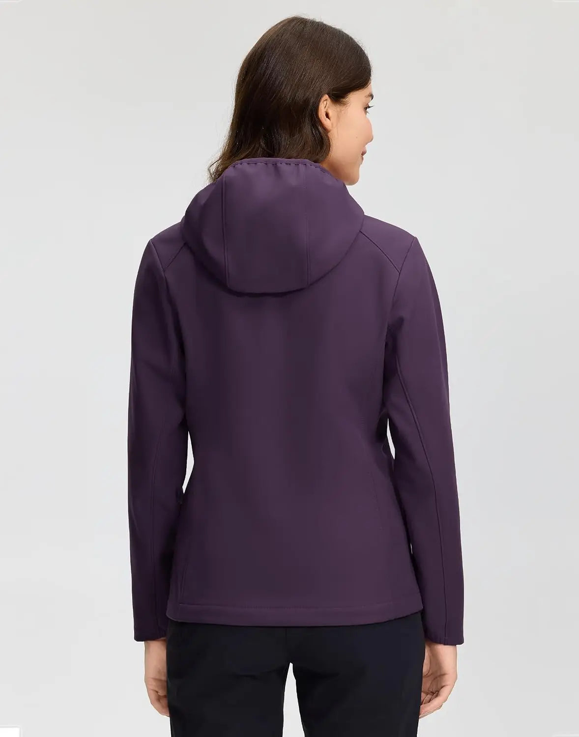Pioneer Camp Women Softshell Jacket Fleece Lined Waterproof Hooded Windbreaker