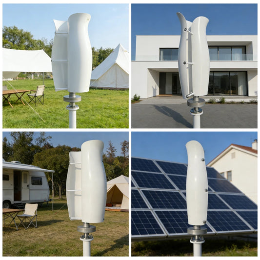 Smaraad 5000W Vertical Wind Turbine With Charging Controller