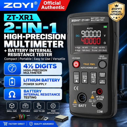 ZOYI ZTXR1 Battery Internal Resistance And Voltage Tester