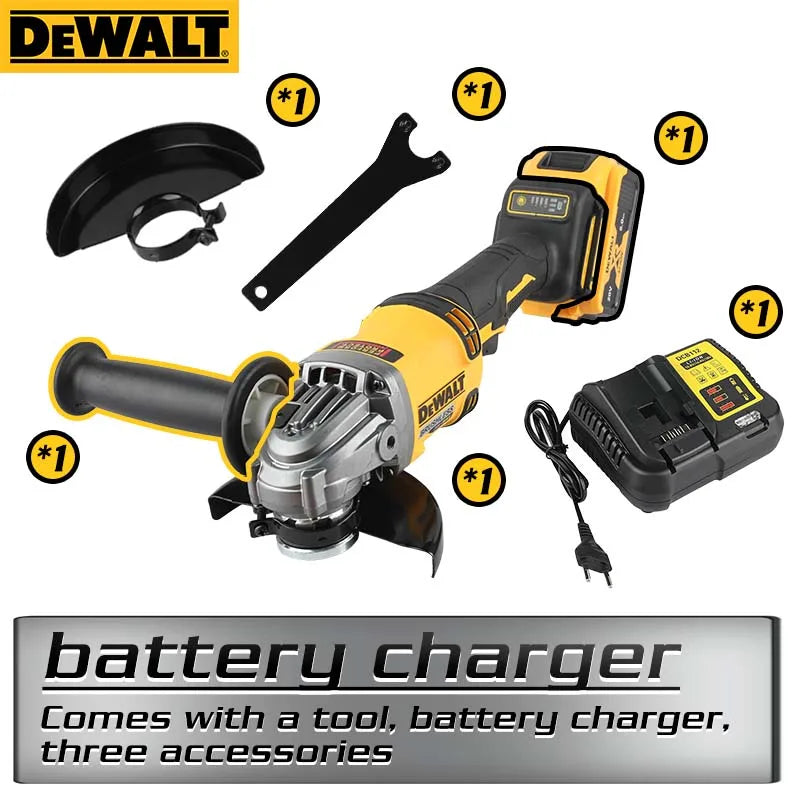 Professional DeWalt 18V Max XR Brushless Angle Grinder