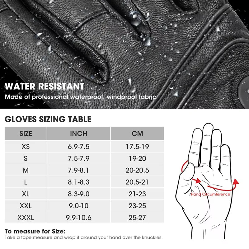 Savior Heat Electric Gloves Winter Outdoor Waterproof Rechargeable Warm