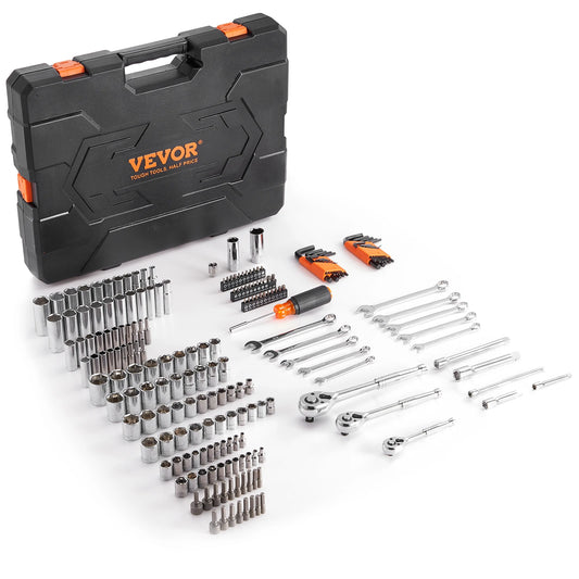 SucceBuy Metric Sae Mechanic Socket Set With Bits And Tools