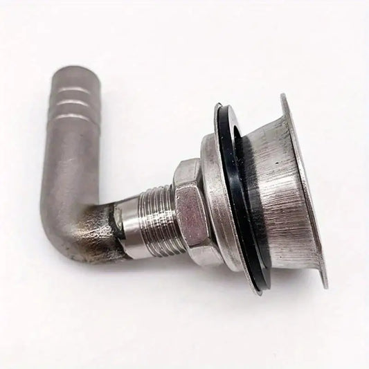 Stainless Steel 90 Degree Flush Mount Fuel Tank Vent Marine