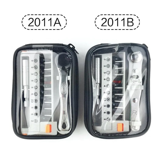 Stonego Portable Mini Ratchet Wrench And Screwdriver Kit