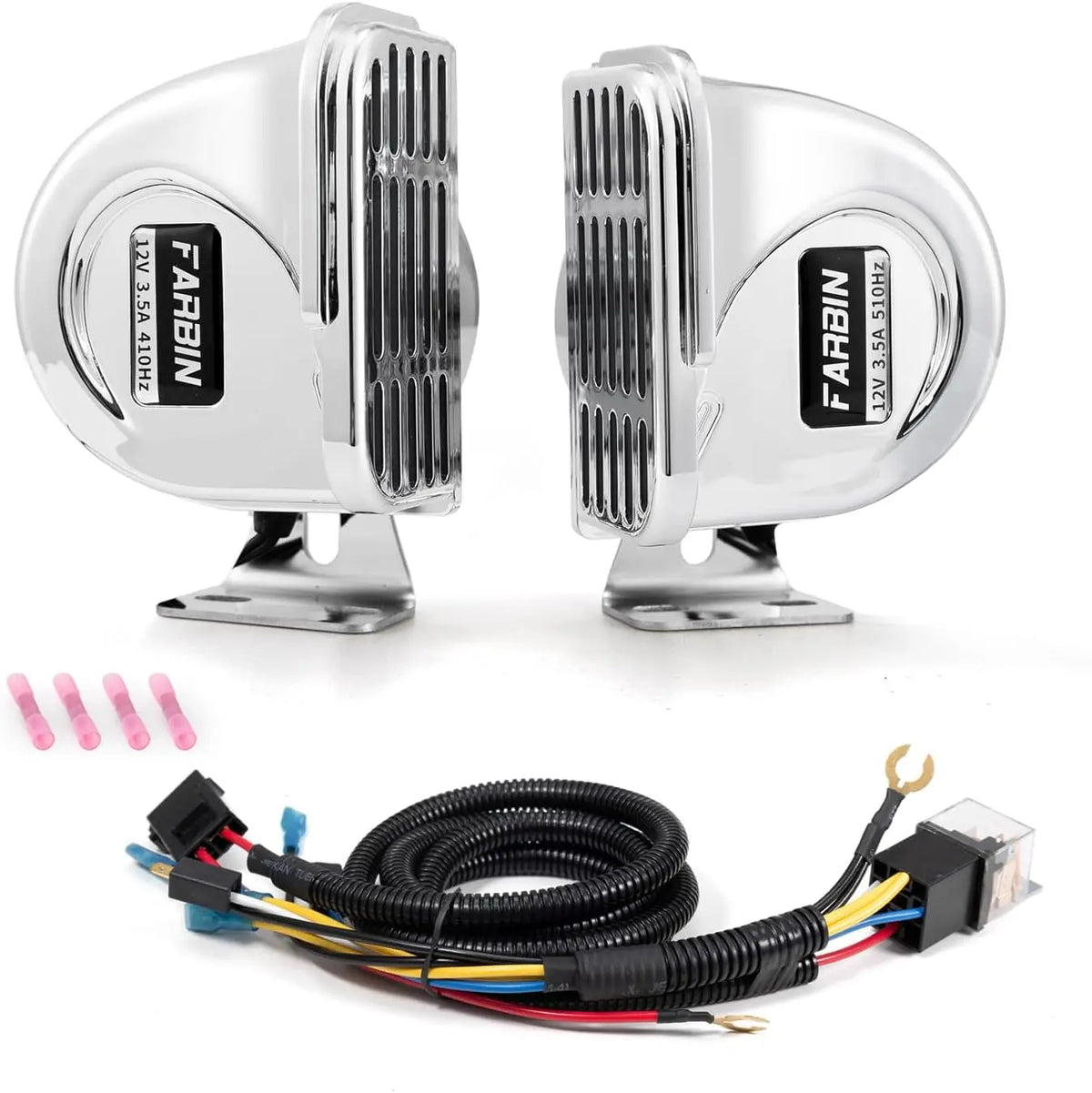 Allrey 12V Super Loud Stainless Steel Marine Electric Horn
