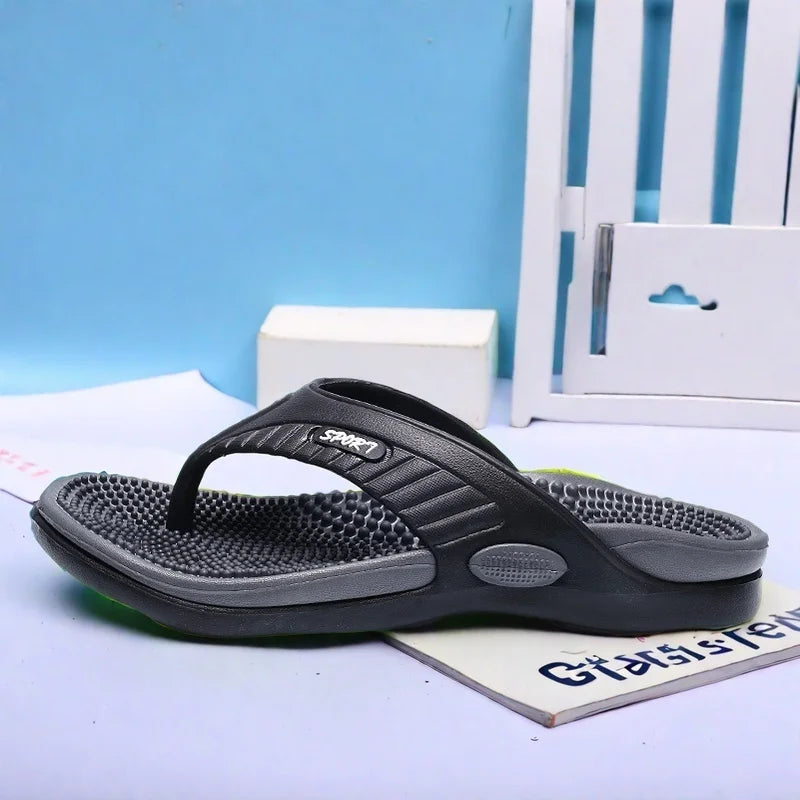 Men Casual Lightweight EVA Flip Flops With Arch Support
