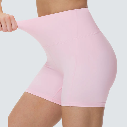 The Gym People Womens High Waist Seamless Yoga Shorts