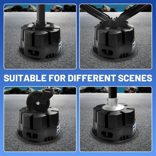 Sturdy Polymer Trailer Jack Block For RV Camper Stabilizer