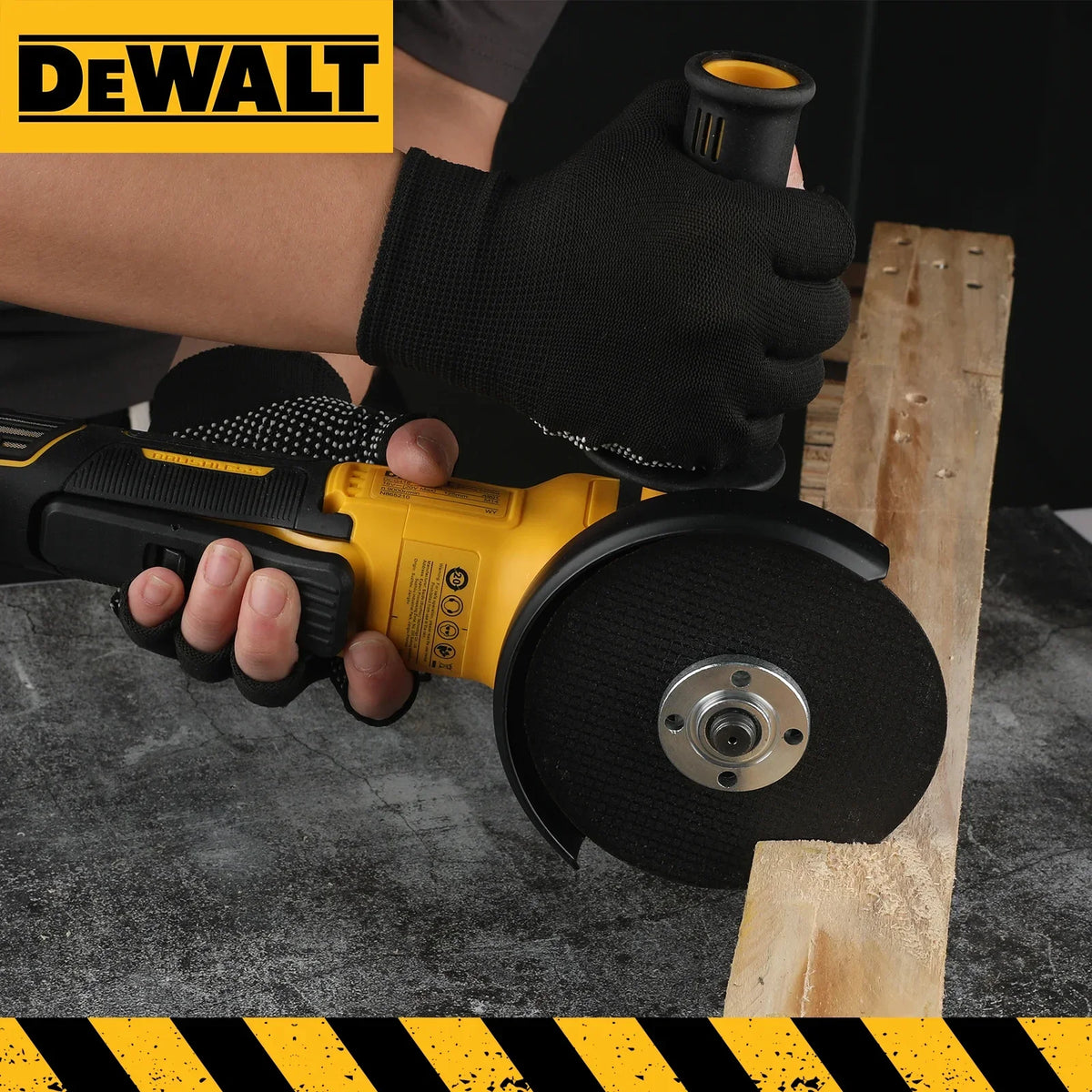 DeWalt 20V Max Brushless Angle Grinder E Clutch Protection
