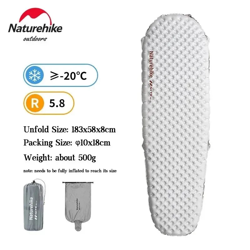 Naturehike Ultralight Inflatable Sleeping Pad For Camping