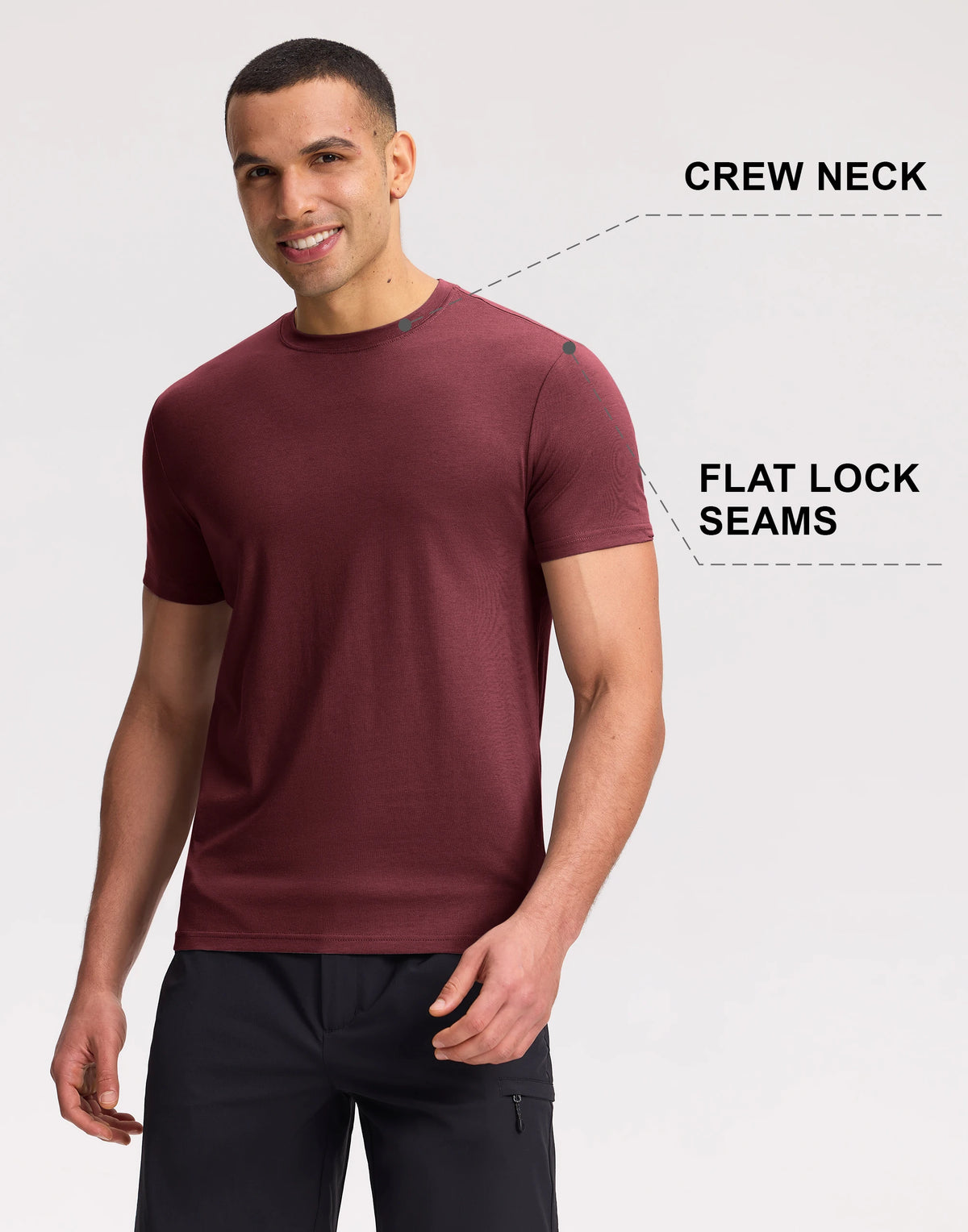 Pioneer Camp Men Bamboo Viscose Soft Crew Neck Casual Tshirt