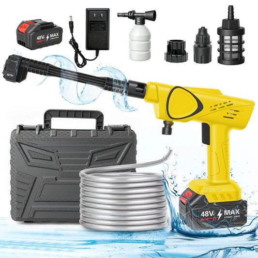 Handheld Cordless Pressure Washer With Adjustable Nozzle