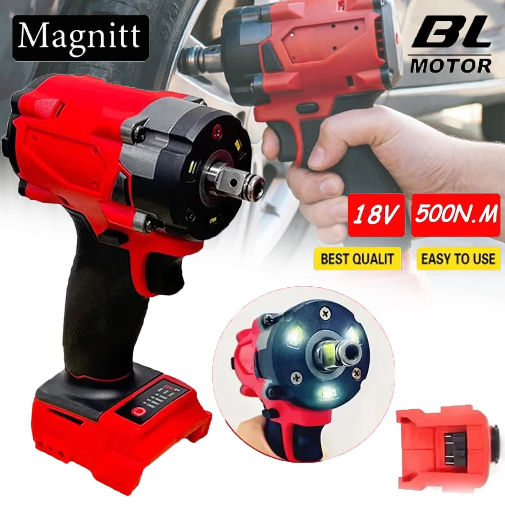 4-Speed Brushless Cordless Impact Wrench, 1/2-Inch Drive, Tool Only