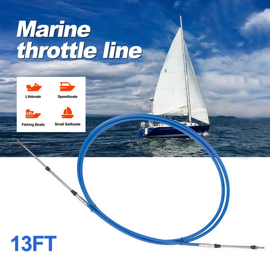 BYSSEA Marine Throttle Control Cable For Outboard Engine