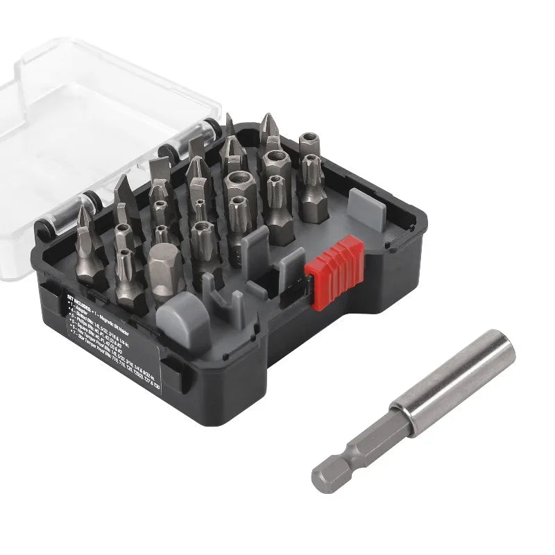 Professional 28 Piece Security Screwdriver Bit Set With Case