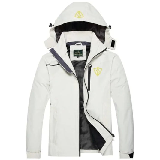 Mens Windproof Waterproof Lightweight Hooded Mountain Jacket