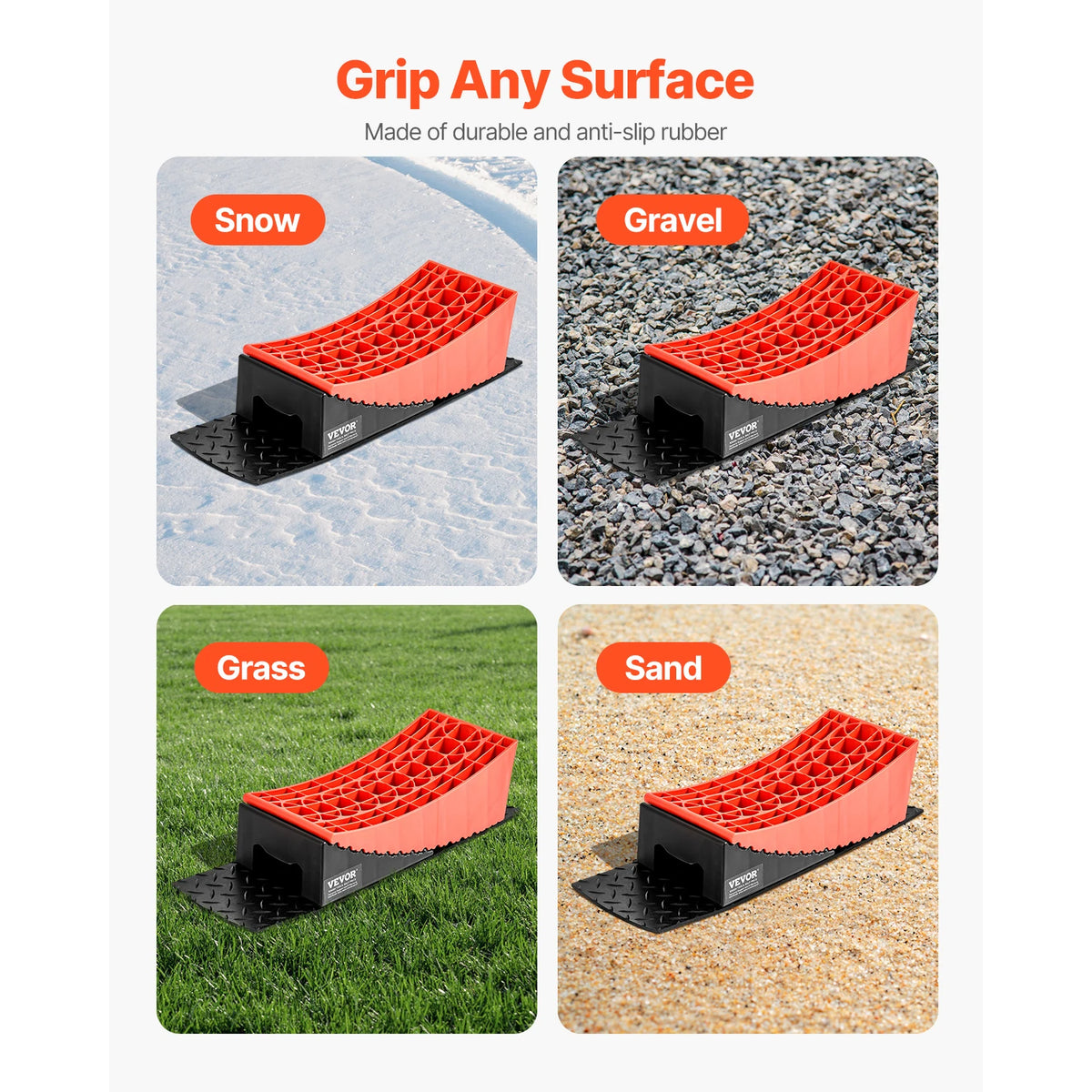 SucceBuy Curved RV Camper Leveler Kit With Carry Bag