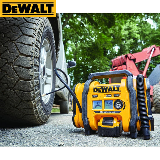 DeWalt 20V Max Cordless Air Inflator Compact Tire For Cars