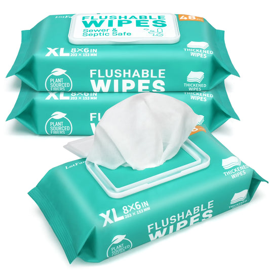Flushable Thickened Wet Wipes For Personal And Household Cleaning