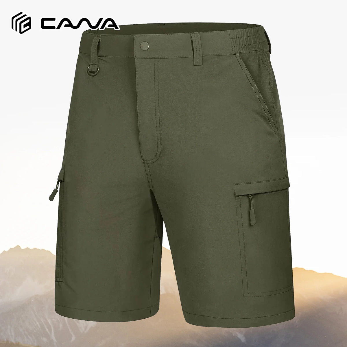 Mens Quick Dry Cargo Shorts For Outdoor Hiking And Work
