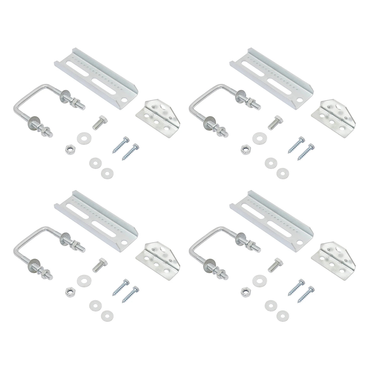 Heavy Duty Boat Trailer Swivel Top Bunk Support Brackets