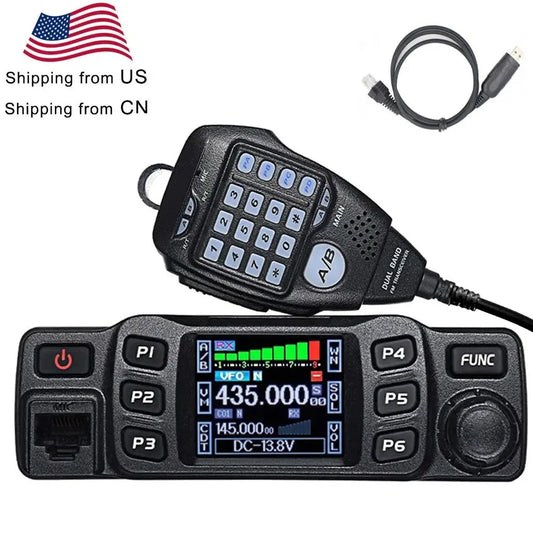 AnyTone AT-778UV Dual Band 200 Channels Mobile Radio