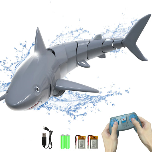 Exhobby Remote Control Shark Simulation Swimming Pool Toy For Kids